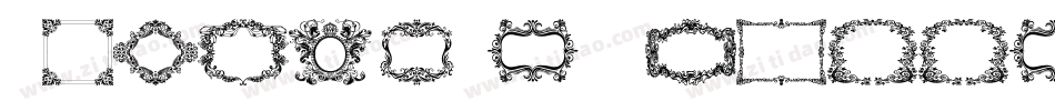 Frames n Riboons字体转换